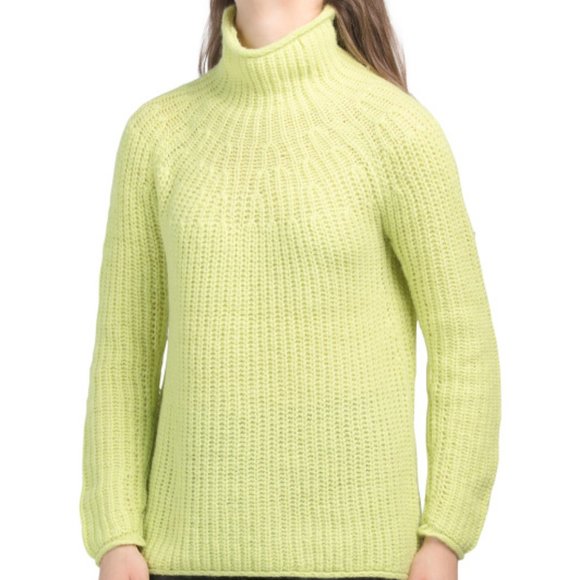 RAG & BONE Joseph Cozy Soft Citron Sweater S / M - Picture 11 of 16
